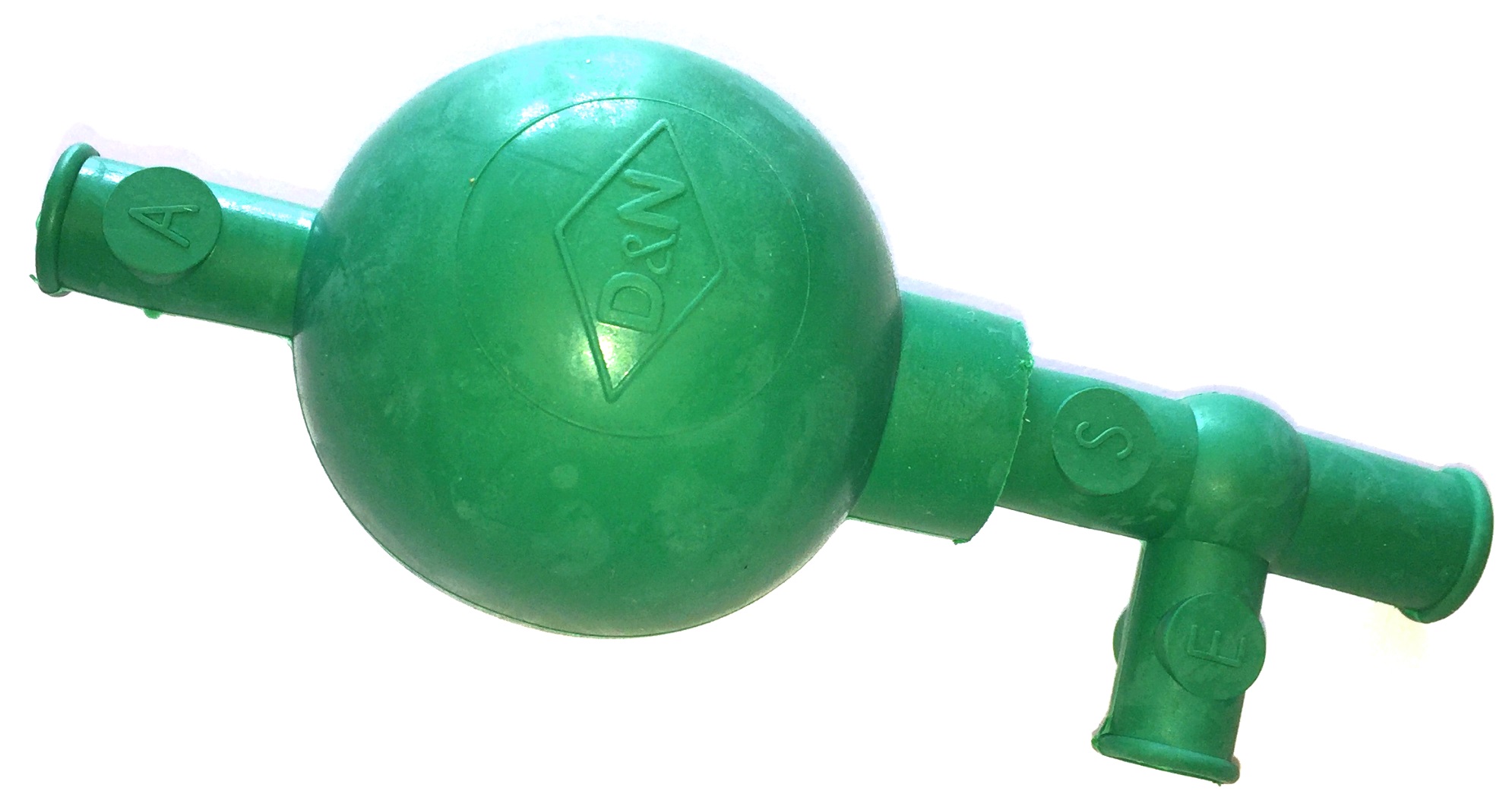 Peleusball Pipettierball Grün, Standard, für 10ml Pipetten, Naturkautschuk